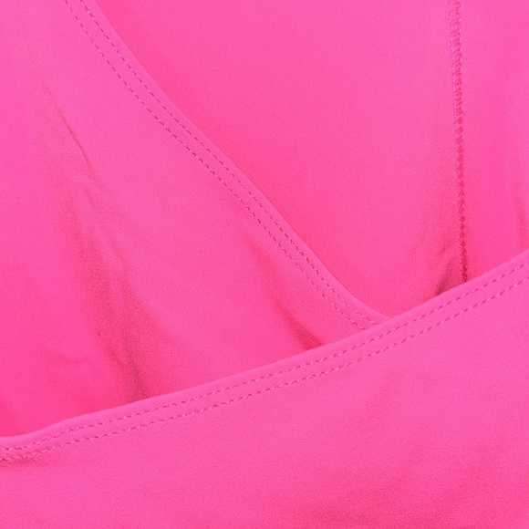 Hot pink workout tank top size XL, light/medium support. No stains or tears. - Picture 3 of 3